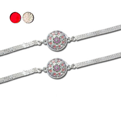 "Silver Coated Rakh.. - Click here to View more details about this Product